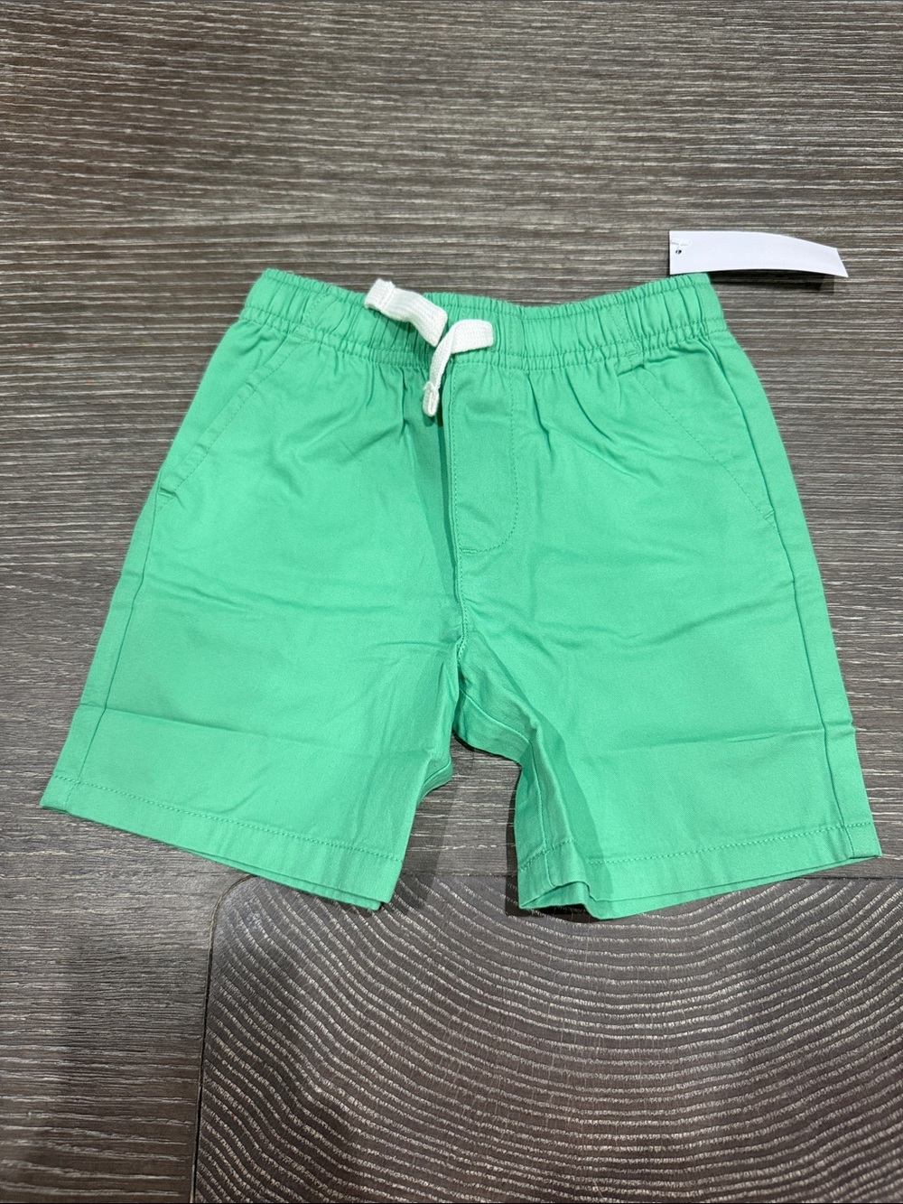New size 5T Wonder Nation Kids Green Drawstring Shorts